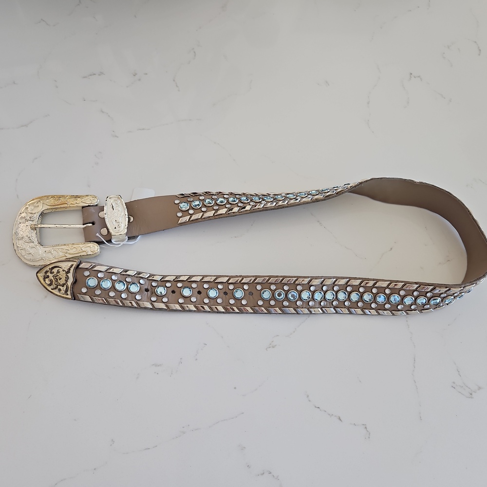 Fashion Belt Size Small with Crystal Rhinestones